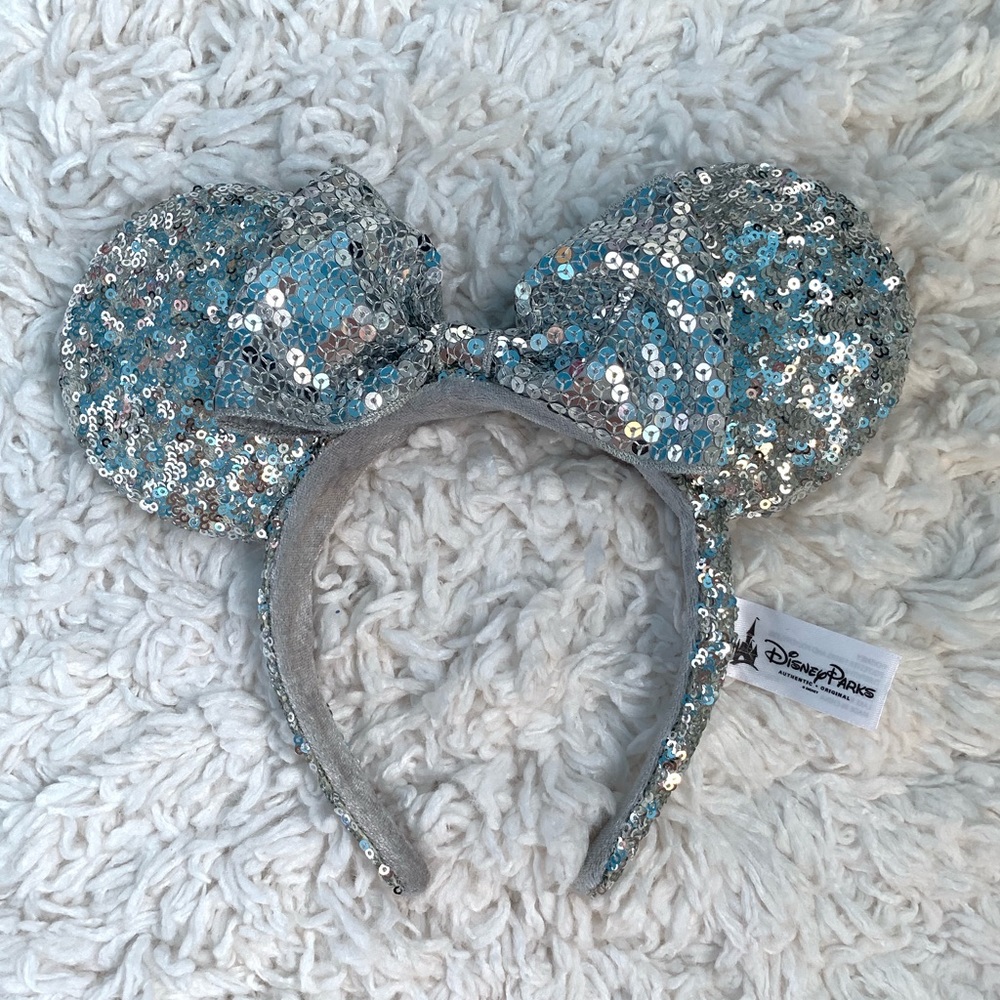 Silver Minnie Ears